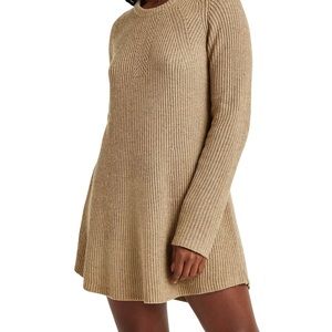 Splendid x Cella Jane Blog Cashmere Blend Knit Sweater Dress Medium